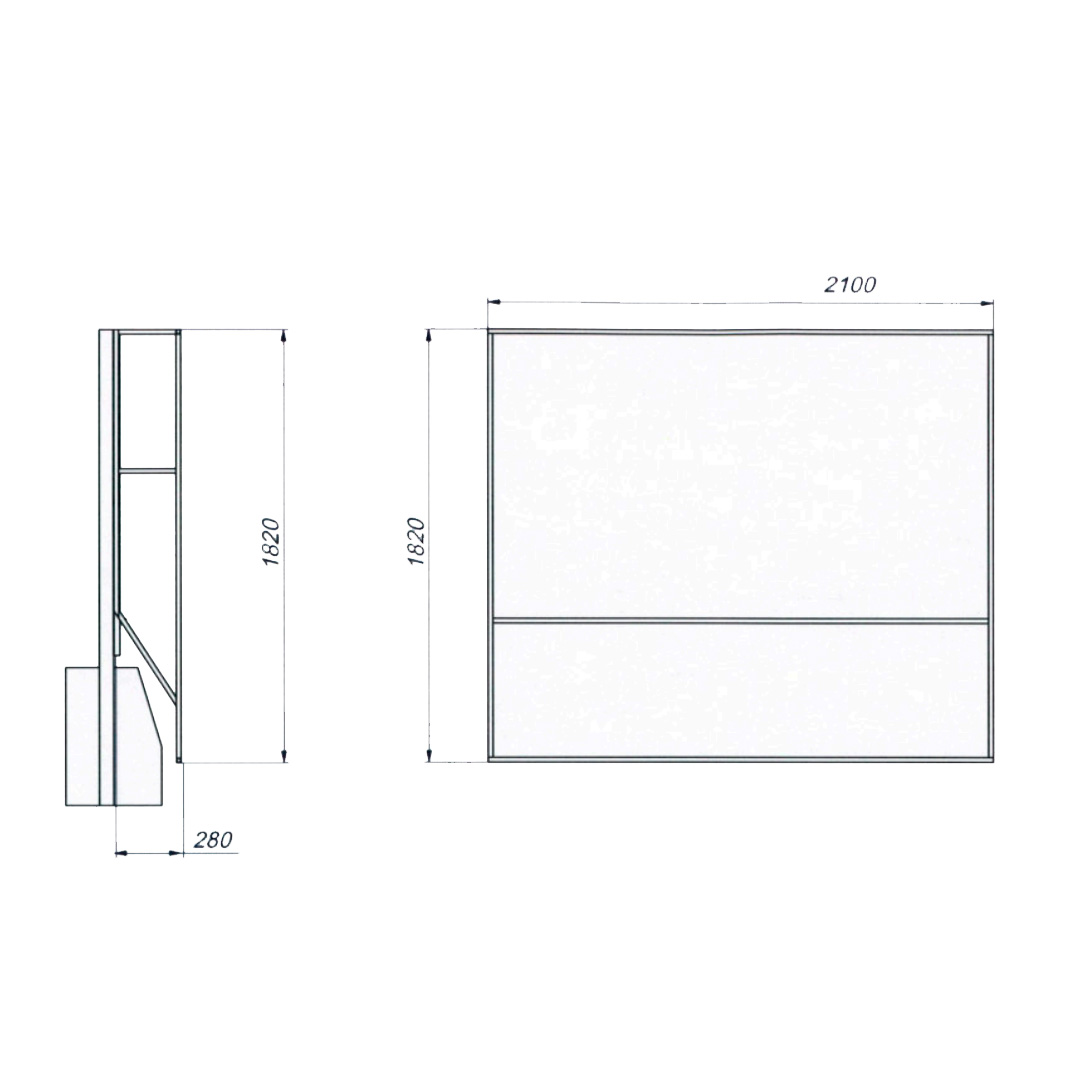 Навесная панель Тип 2.6 2 рис.